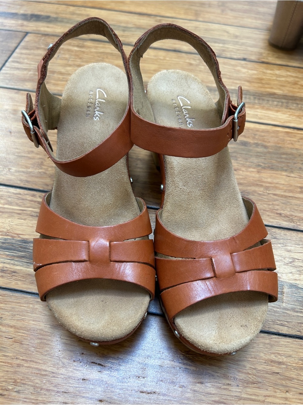Clarks Artisan sandles.